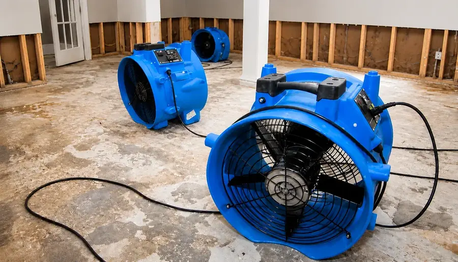 Storm-flooded basement dried in Victory Lakes