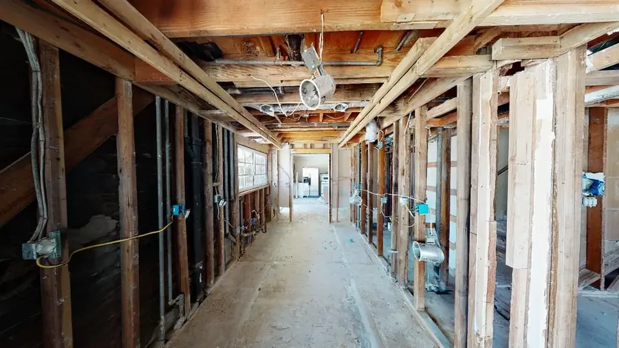 Roof and storm leak water damage in a Williamstown, NJ home